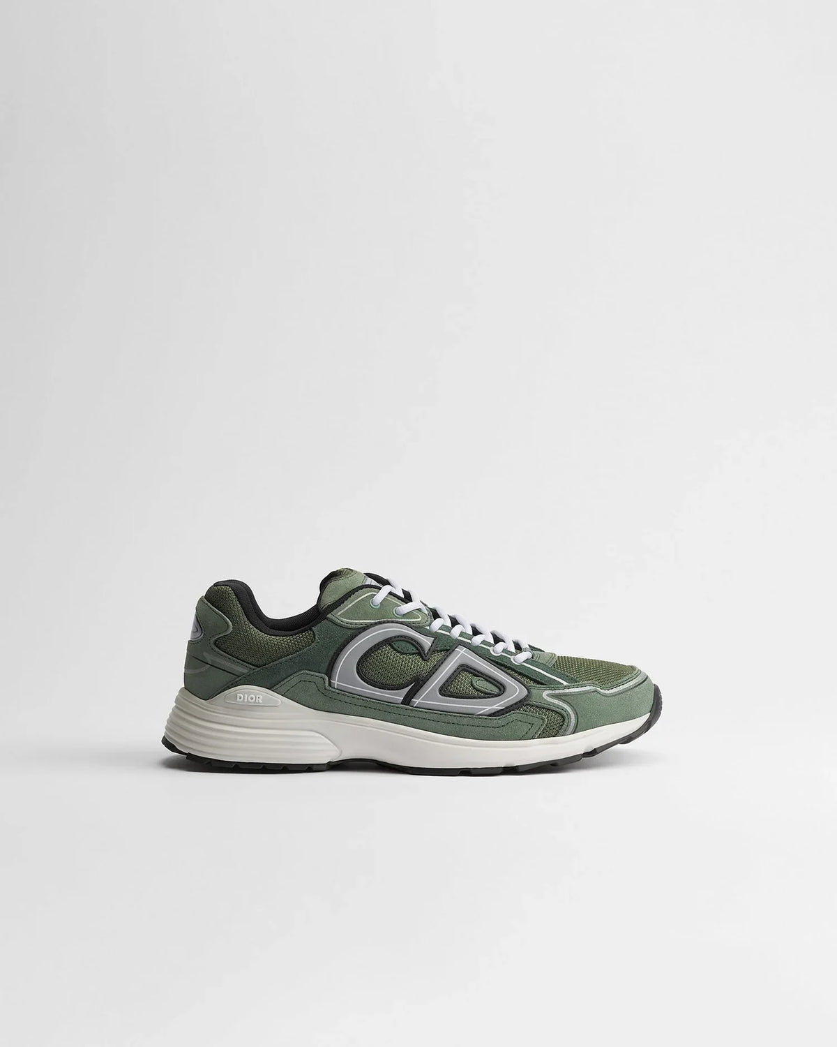 Dior B30 Series Green Mesh Suede Sneakers