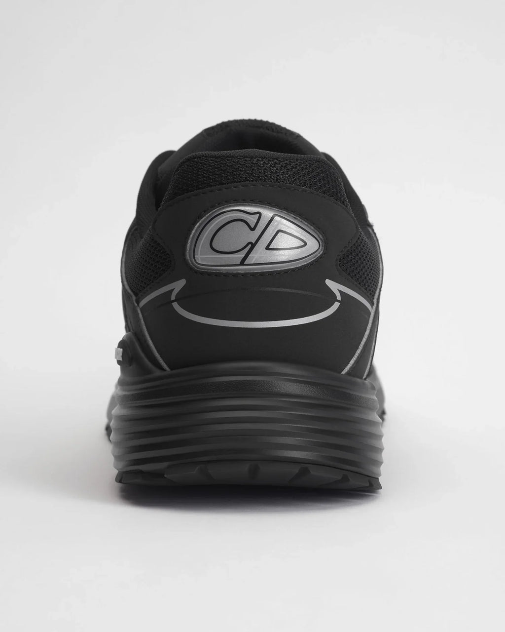 Dior B30 Countdown Men’s Black Mesh Sneakers with Reflective CD30 Signature