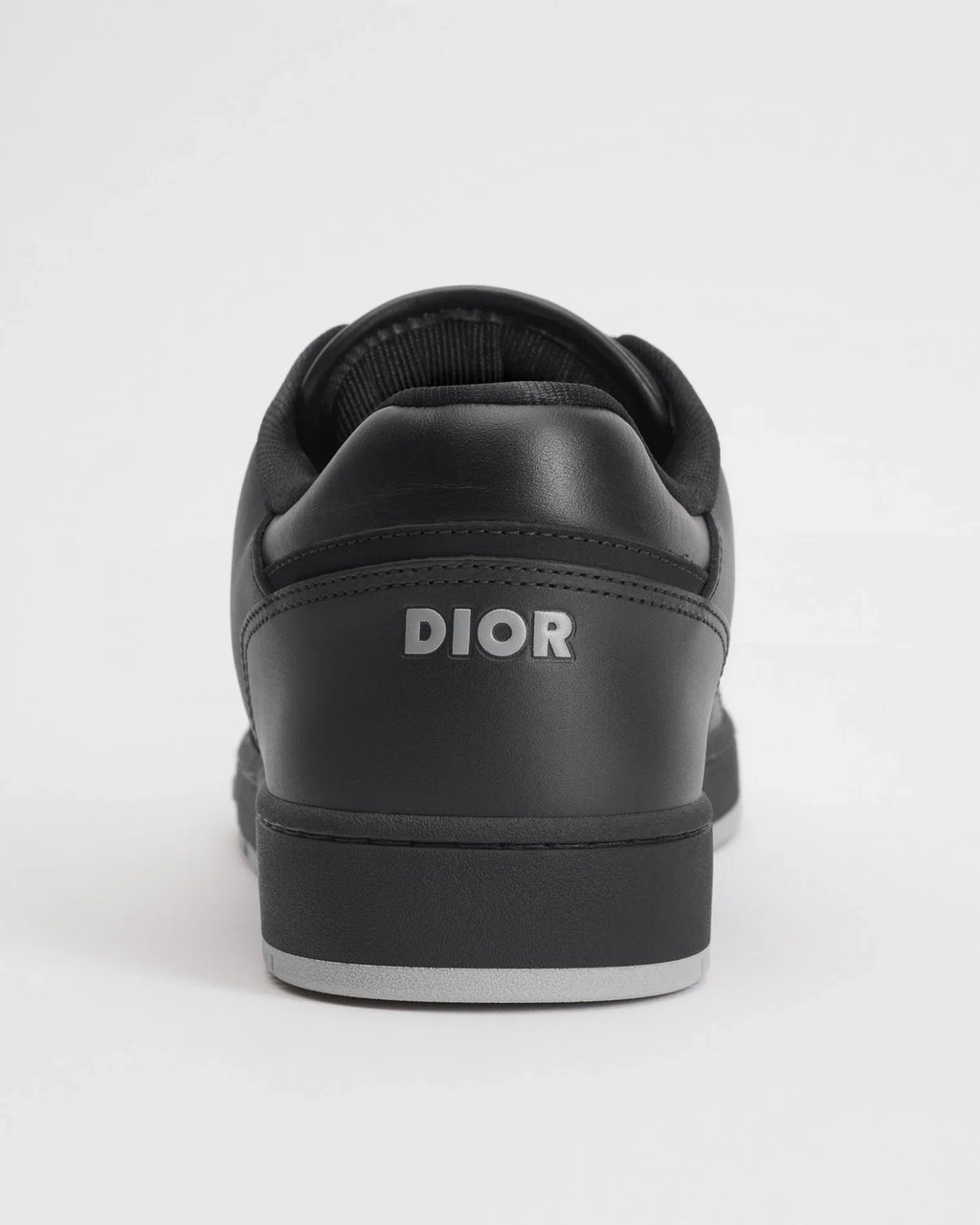 Dior B27 Uptown Men’s Black Calfskin & Suede Sneakers with Oblique Galaxy Panels