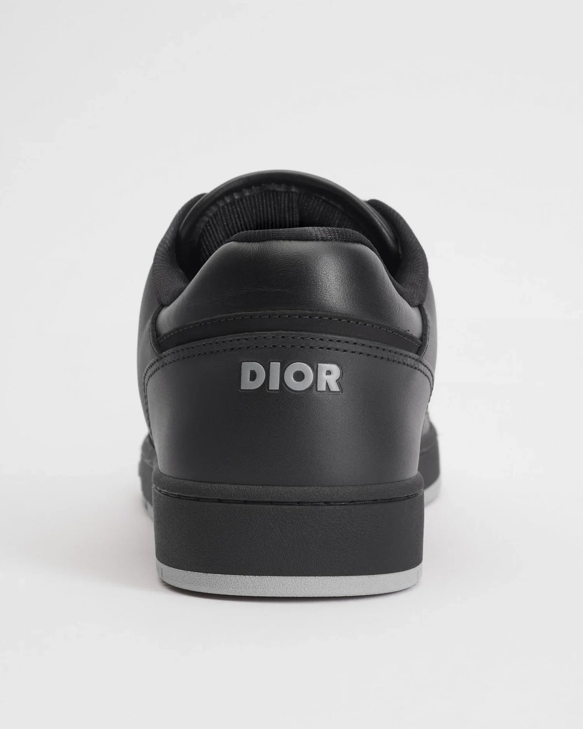 Dior B27 Uptown Men’s Black Calfskin & Suede Sneakers with Oblique Galaxy Panels