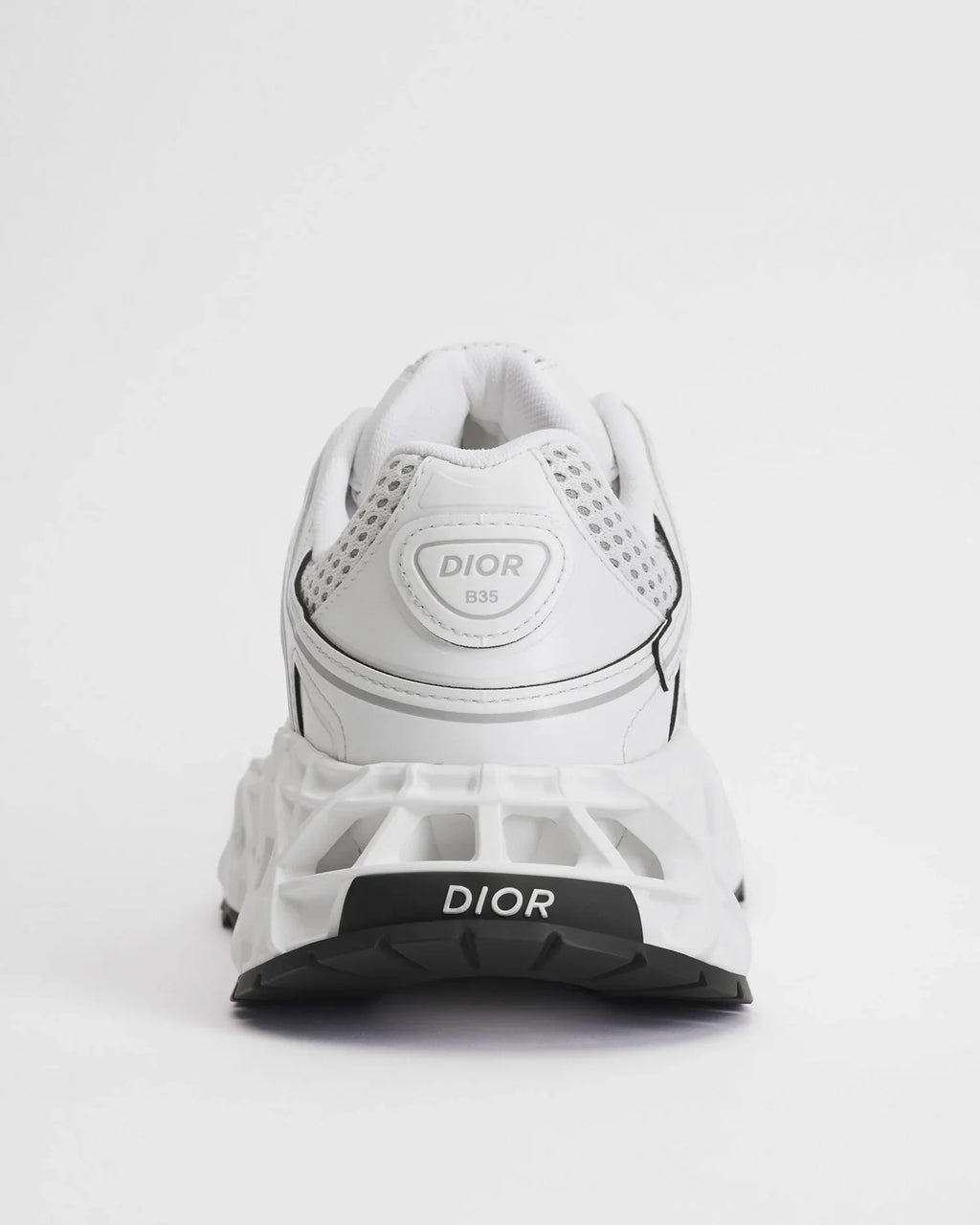 Dior B35 Series White Mesh Rubber Sneakers