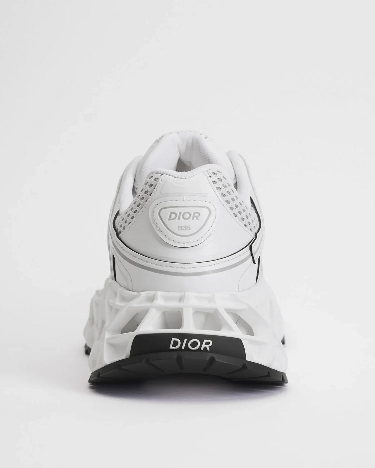 Dior B35 Series White Mesh Rubber Sneakers