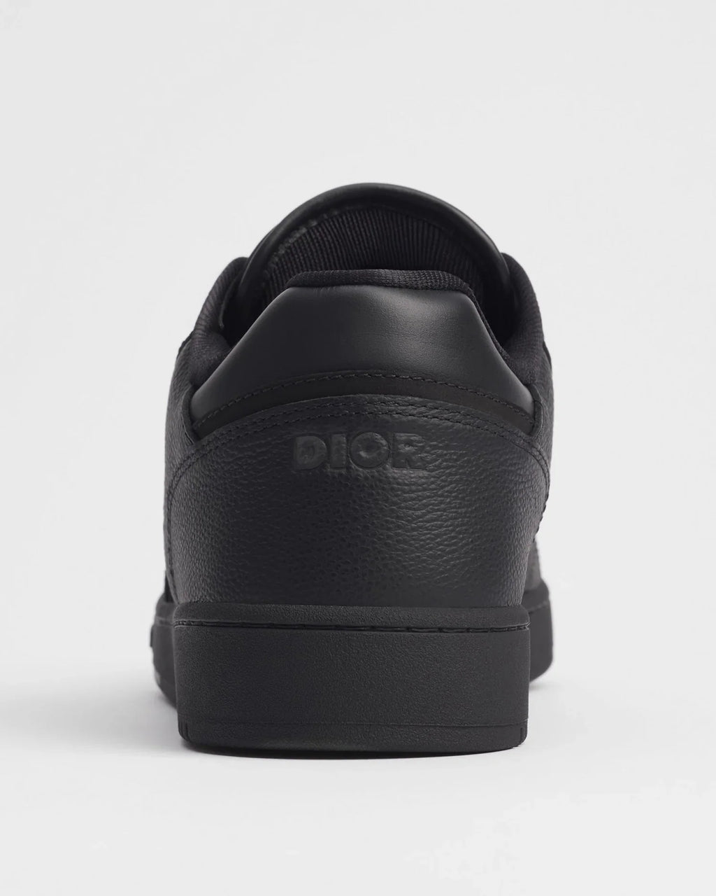 Dior B27 Uptown Men’s Black Grained Calfskin Sneakers with Gravity Panels