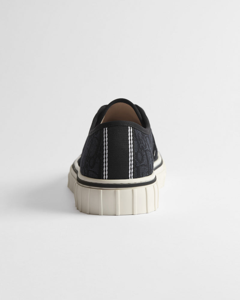 Dior B33 Black Oblique Jacquard Low‑Top Sneakers