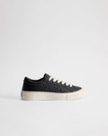 Dior B33 Spin Black Embossed Logo Leather Low‑Top Sneakers