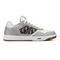 Dior B27 Grey White Oblique Jacquard Low Top Sneakers