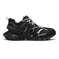 Balenciaga Track Black White Accent Mesh Nylon Runner Sneakers