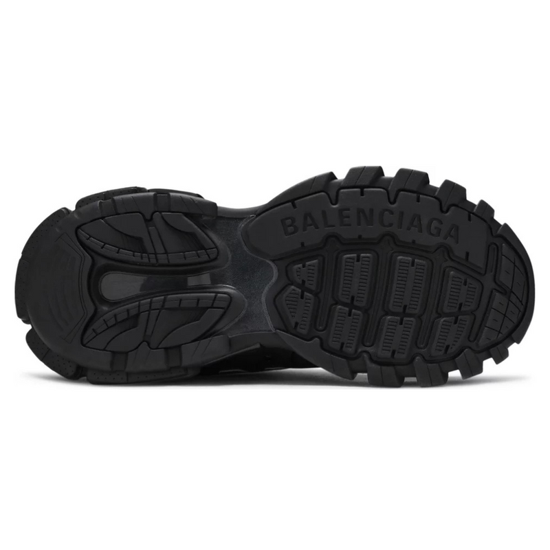 Balenciaga Track Black White Accent Mesh Nylon Runner Sneakers