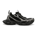 Balenciaga 3XL Black Silver Mesh Sneakers