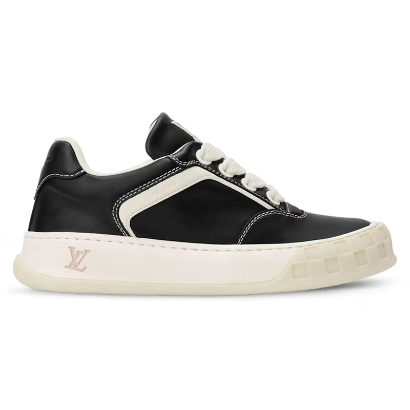 Louis Vuitton LV Tilted Black Leather Sneaker