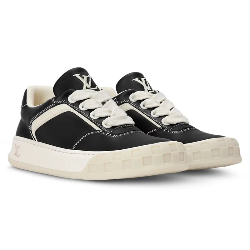Louis Vuitton LV Tilted Black Leather Sneaker