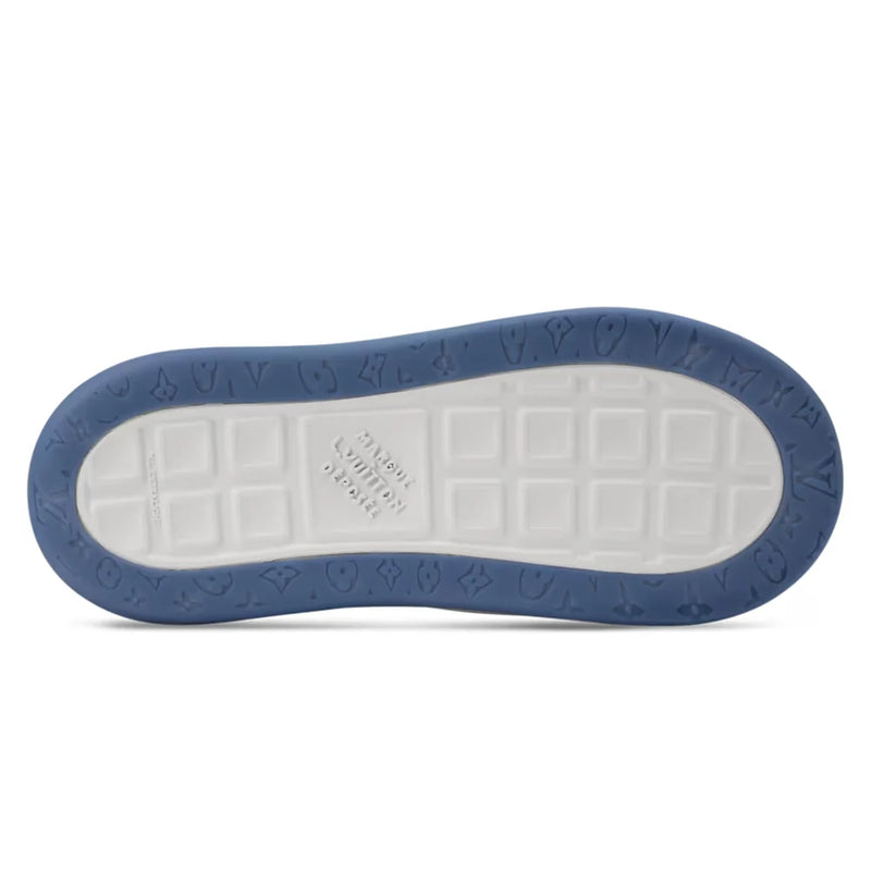 Louis Vuitton LV Tilted Blue Monogram Denim Sneaker