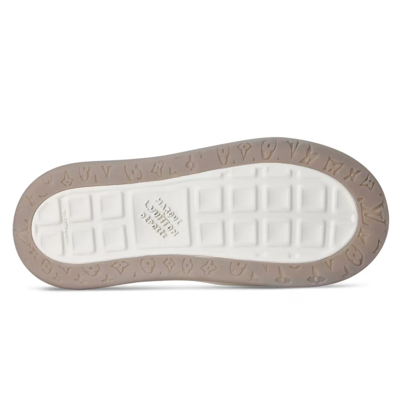 Louis Vuitton LV Tilted Beige Monogram Jacquard Sneaker