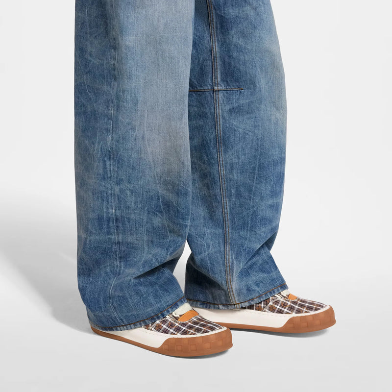Louis Vuitton LV Tilted Plaid Monogram Casual Shoes